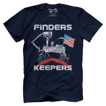 Apparel Premium Mens Shirt / Midnight Navy / XS Finder's Keepers - MARS Rover