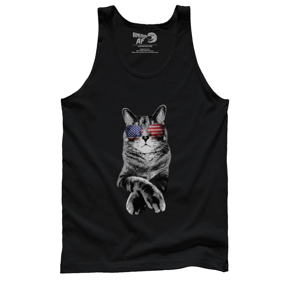 T-shirt Premium Mens Tank / Black / XS Americat 2.0