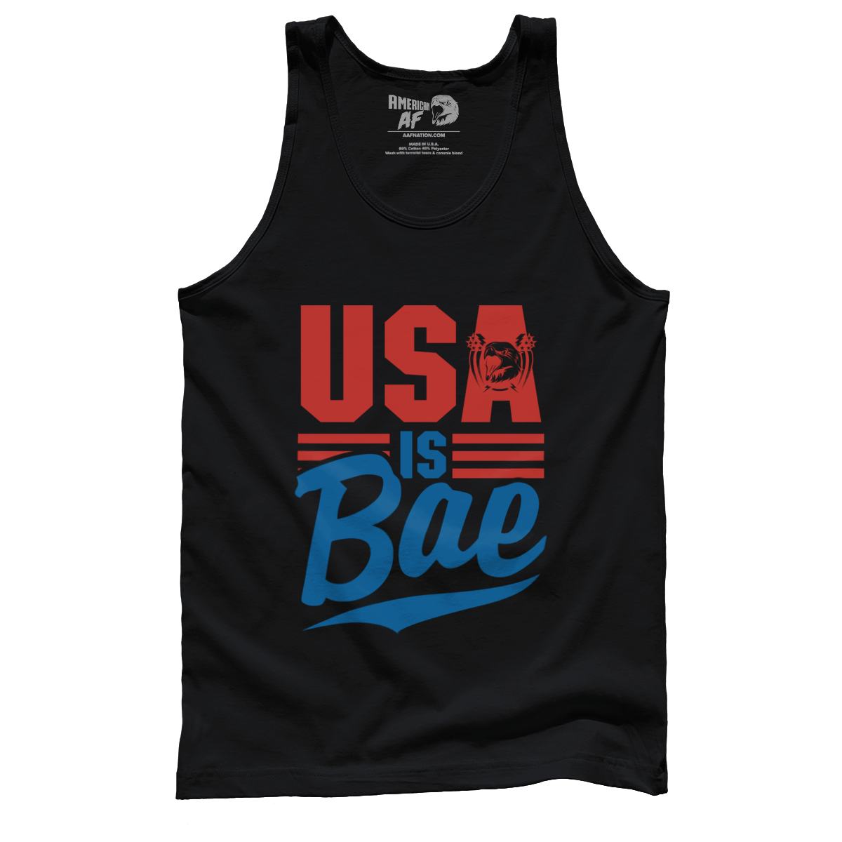 T-shirt Premium Mens Tank / Black / XS USA is BAE!