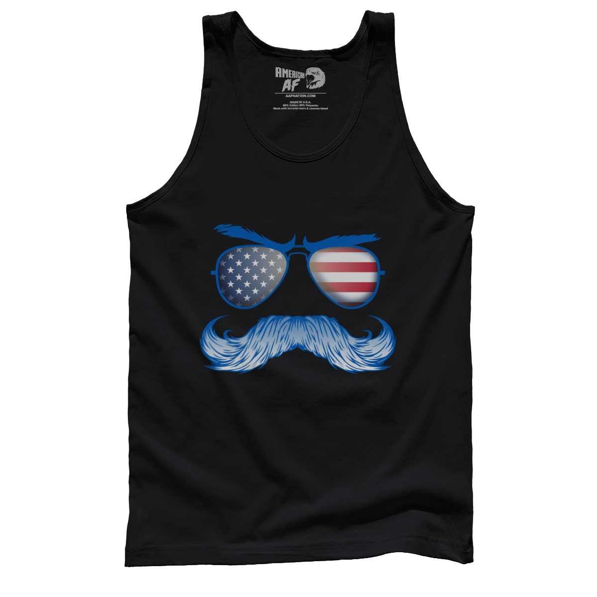 Apparel Premium Mens Tank / Black / XS America Sunglasses