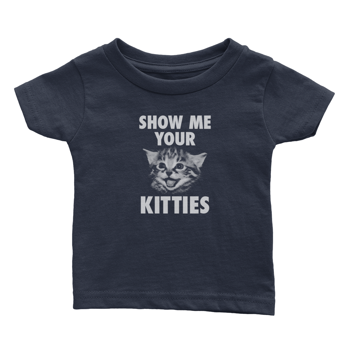 Apparel Premium Infant Shirt / Navy / 6 Months Show Me Your Kitties! v1 - Rugrats