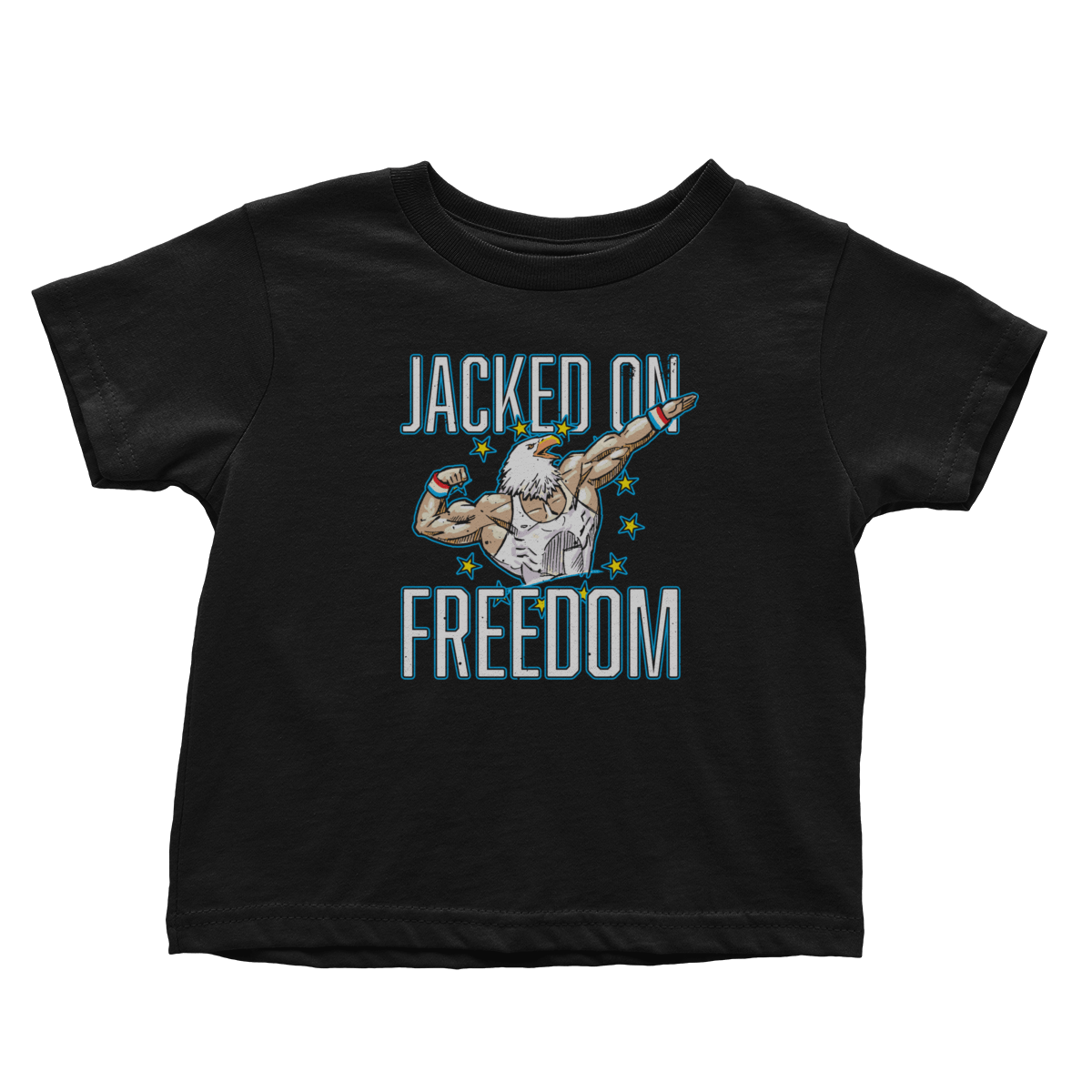 Apparel Premium Toddler Shirt / Black / 2T Jacked on Freedom - Toddlers