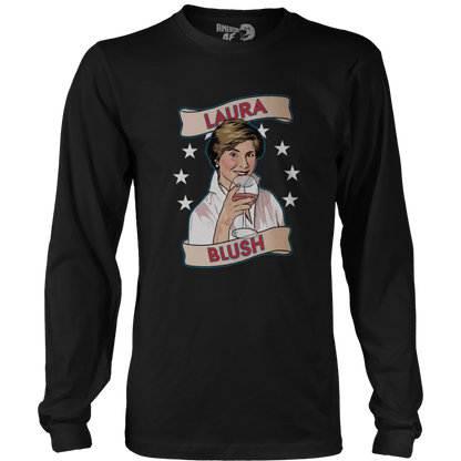 T-shirt Mens Long Sleeve / Black / S Laura Blush