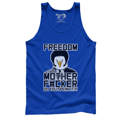 T-shirt Premium Mens Tank / True Royal / XS Freedom Mother F