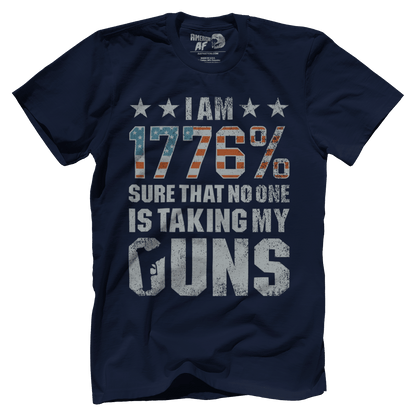 T-shirt 1776 Percent Sure