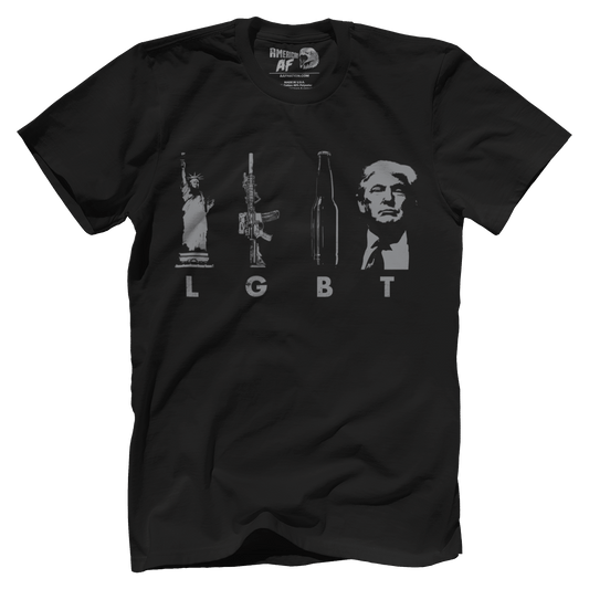 T-shirt Premium Mens Shirt / Black / XS LGBT(rump)