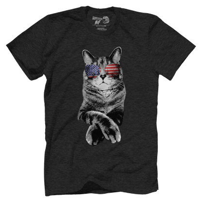 T-shirt Premium Mens Triblend Shirt / Vintage Black / S Americat 2.0