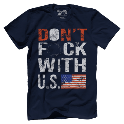 T-shirt Premium Mens Shirt / Midnight Navy / XS Don't F with U.S