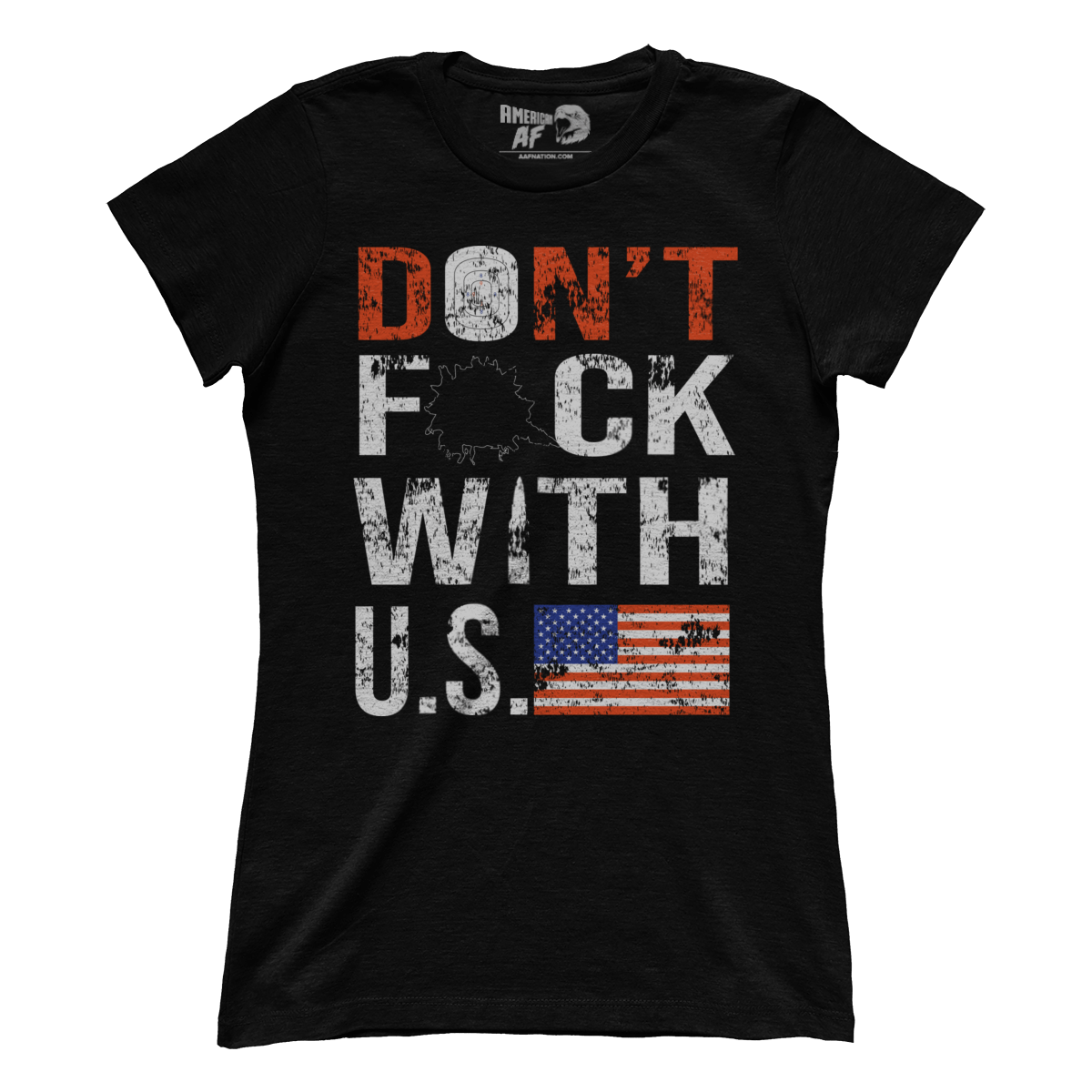 T-shirt Premium Ladies Tee / Black / XS Don't F with U.S (Ladies)