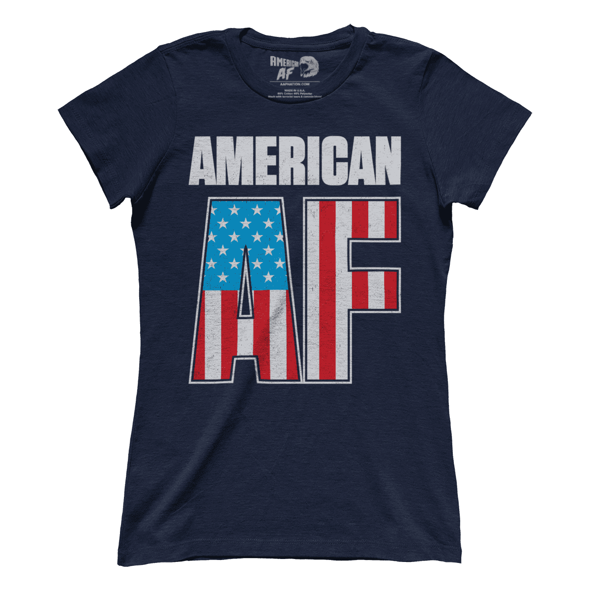 T-shirt Premium Ladies Tee / Midnight Navy / XS American AF (Ladies)