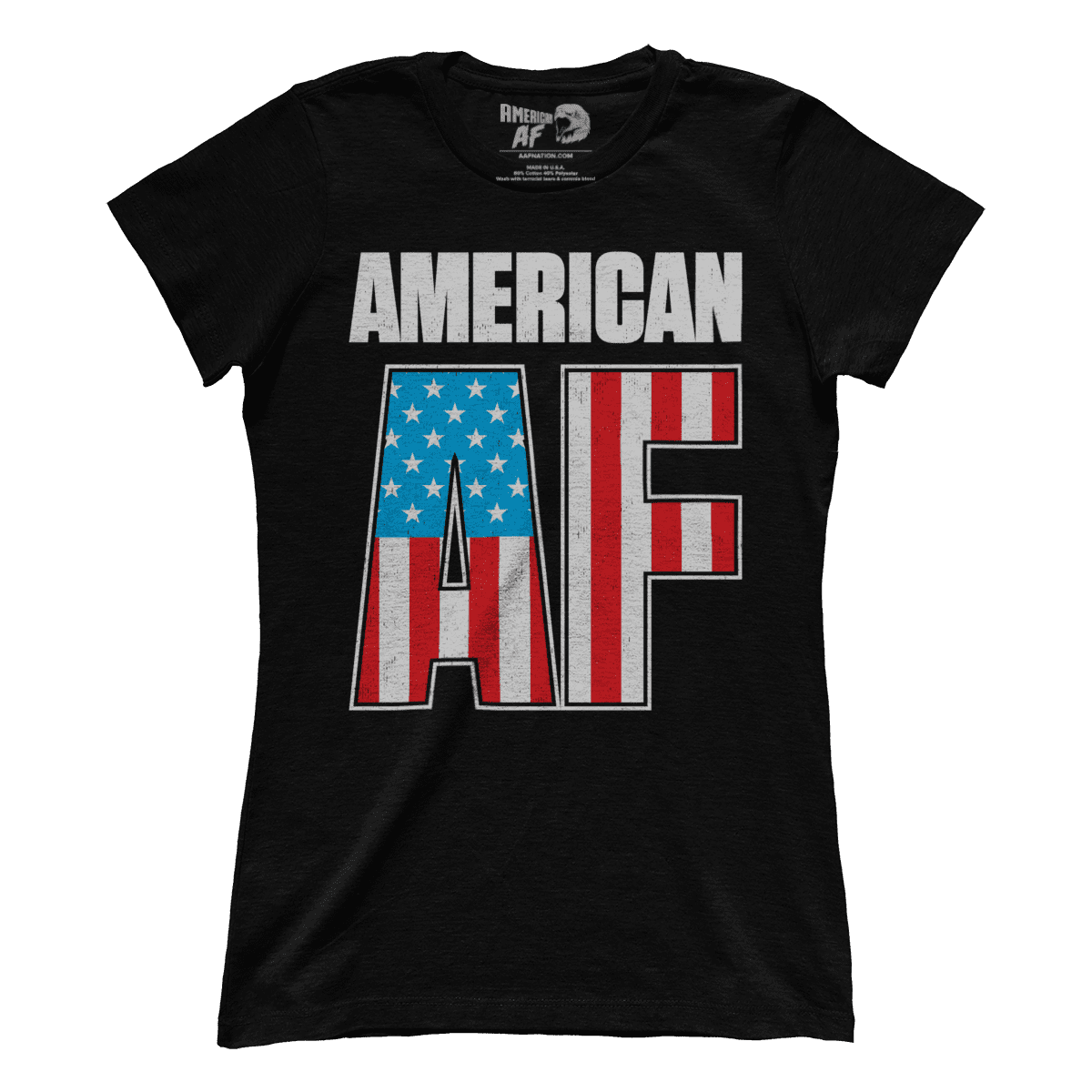 T-shirt Premium Ladies Tee / Black / XS American AF (Ladies)