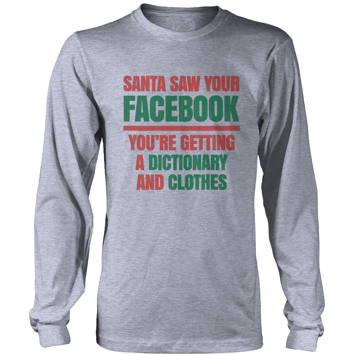 Santa Saw Your Facebook