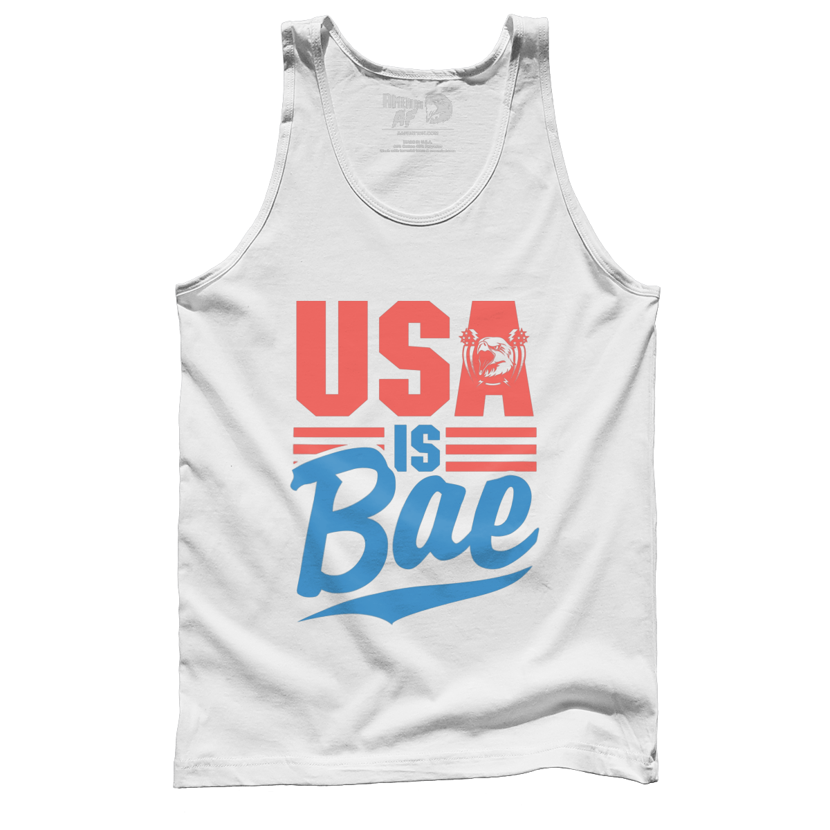 T-shirt Premium Mens Tank / White / XS USA is BAE!