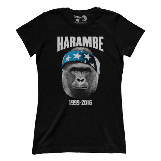 T-shirt Premium Ladies Tee / Black / XS Harambe 1999-2016 (Ladies)