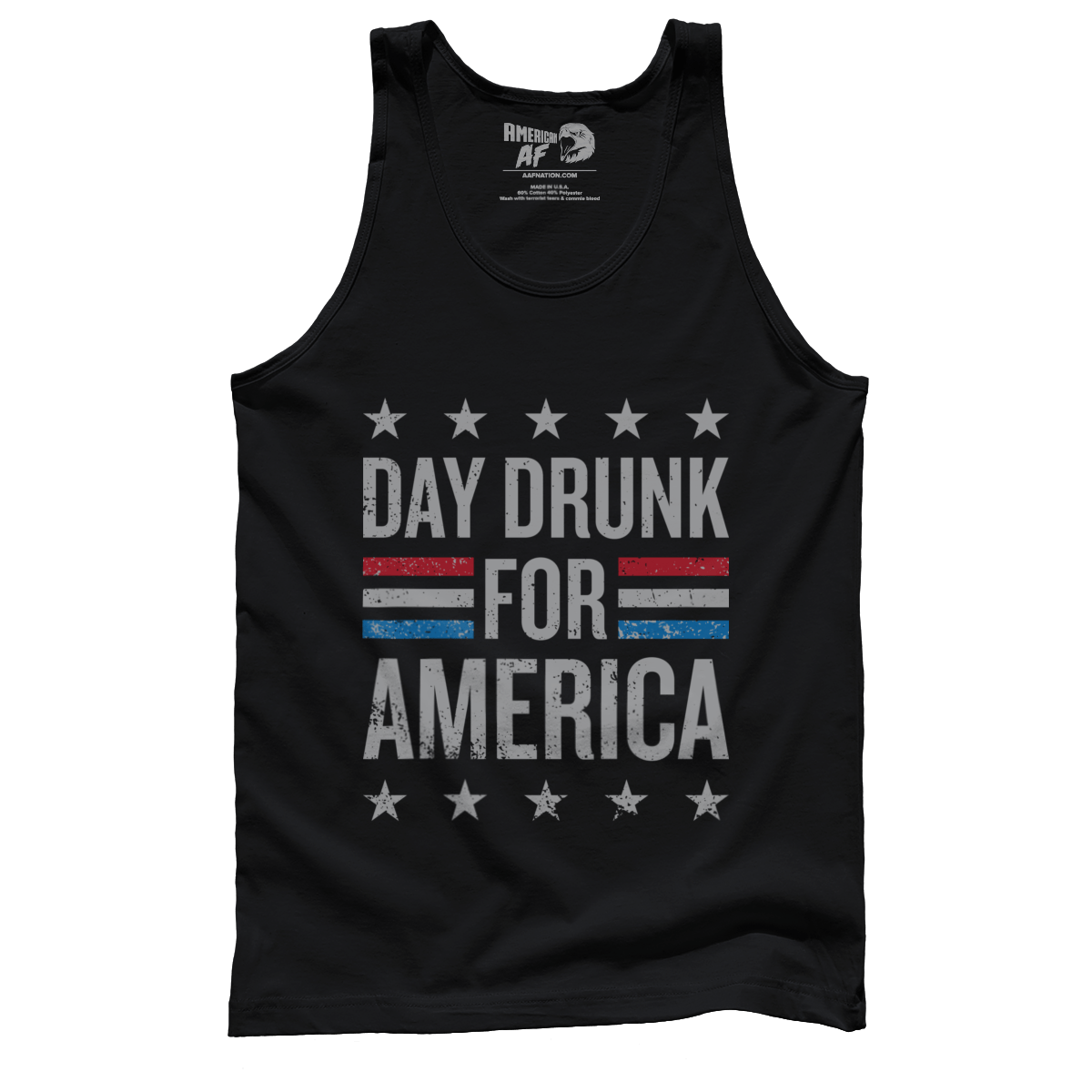 Apparel Premium Mens Tank / Black / XS Day Drunk for America