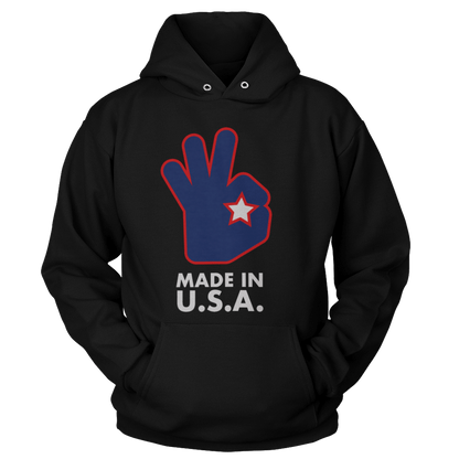 Apparel Unisex Hoodie / Black / S Made in USA