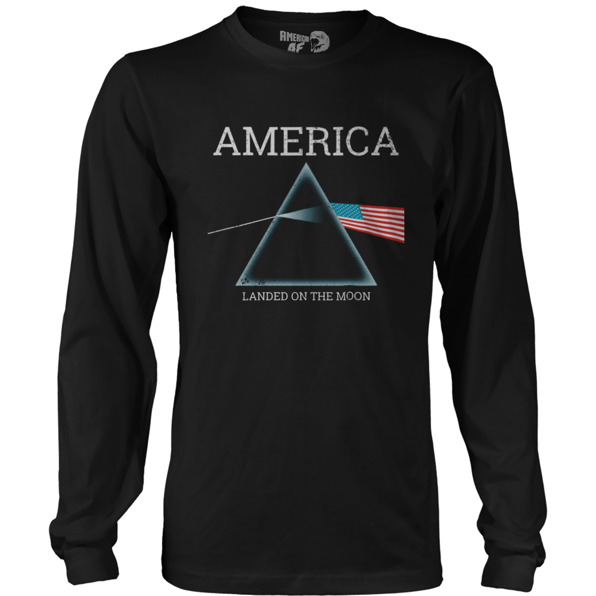 Apparel Mens Long Sleeve / Black / S Landed on the Moon - January 2020 Club AAF Exclusive Design