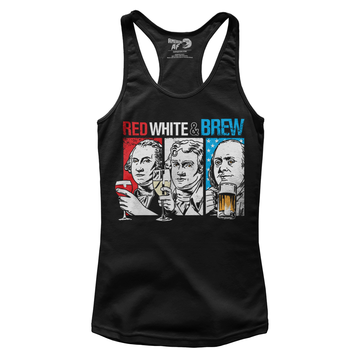 T-shirt Red, White & Brew (Ladies)