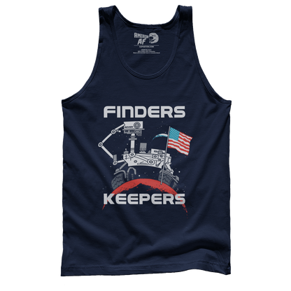 T-shirt Premium Mens Tank / Navy / XS Finder's Keepers - MARS Rover