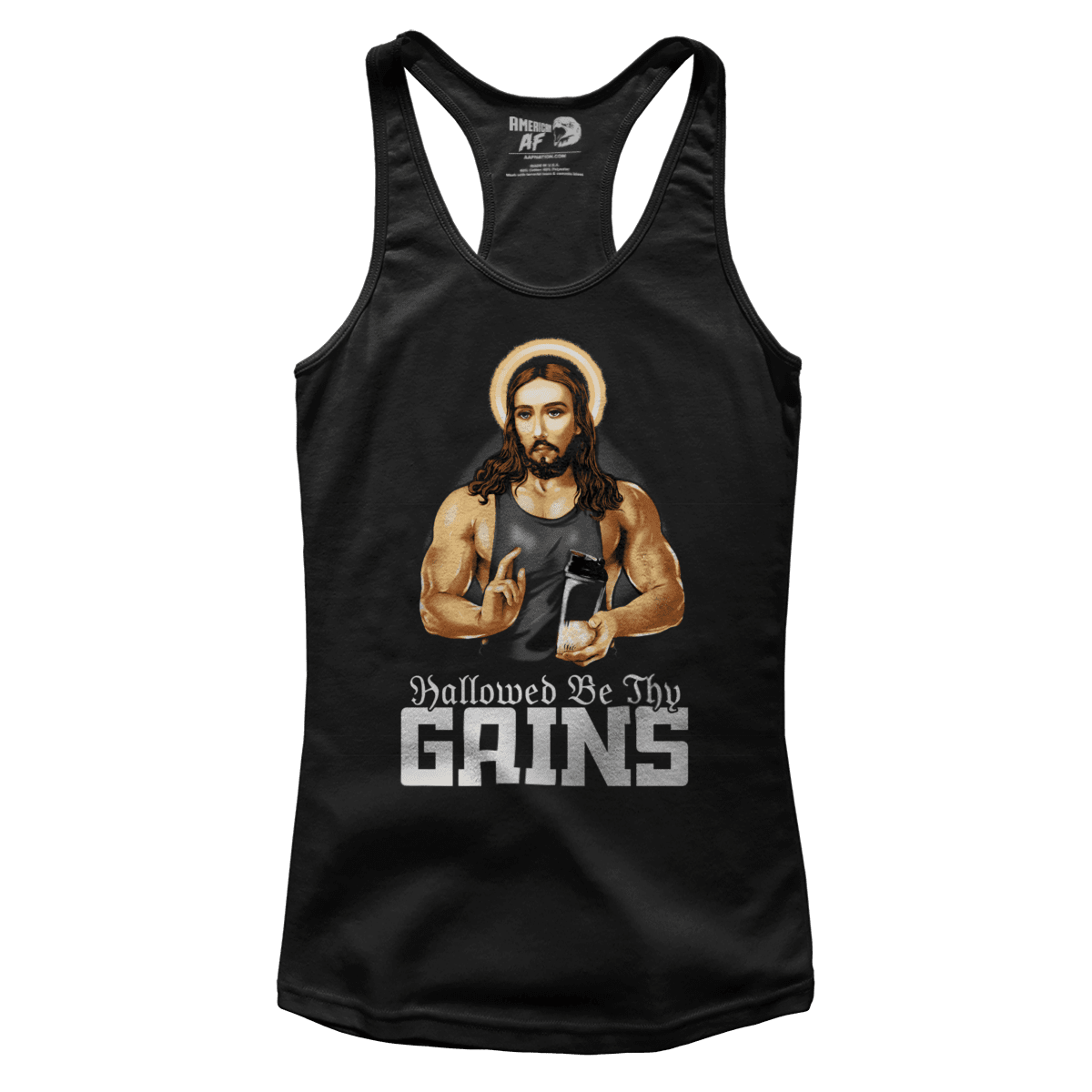 T-shirt Hallowed Be Thy Gains (Ladies)