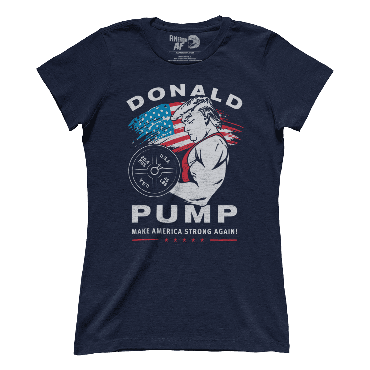 T-shirt Premium Ladies Tee / Midnight Navy / XS Donald Pump (Ladies)