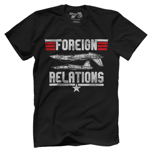 T-shirt Premium Mens Shirt / Black / XS Foreign Relations
