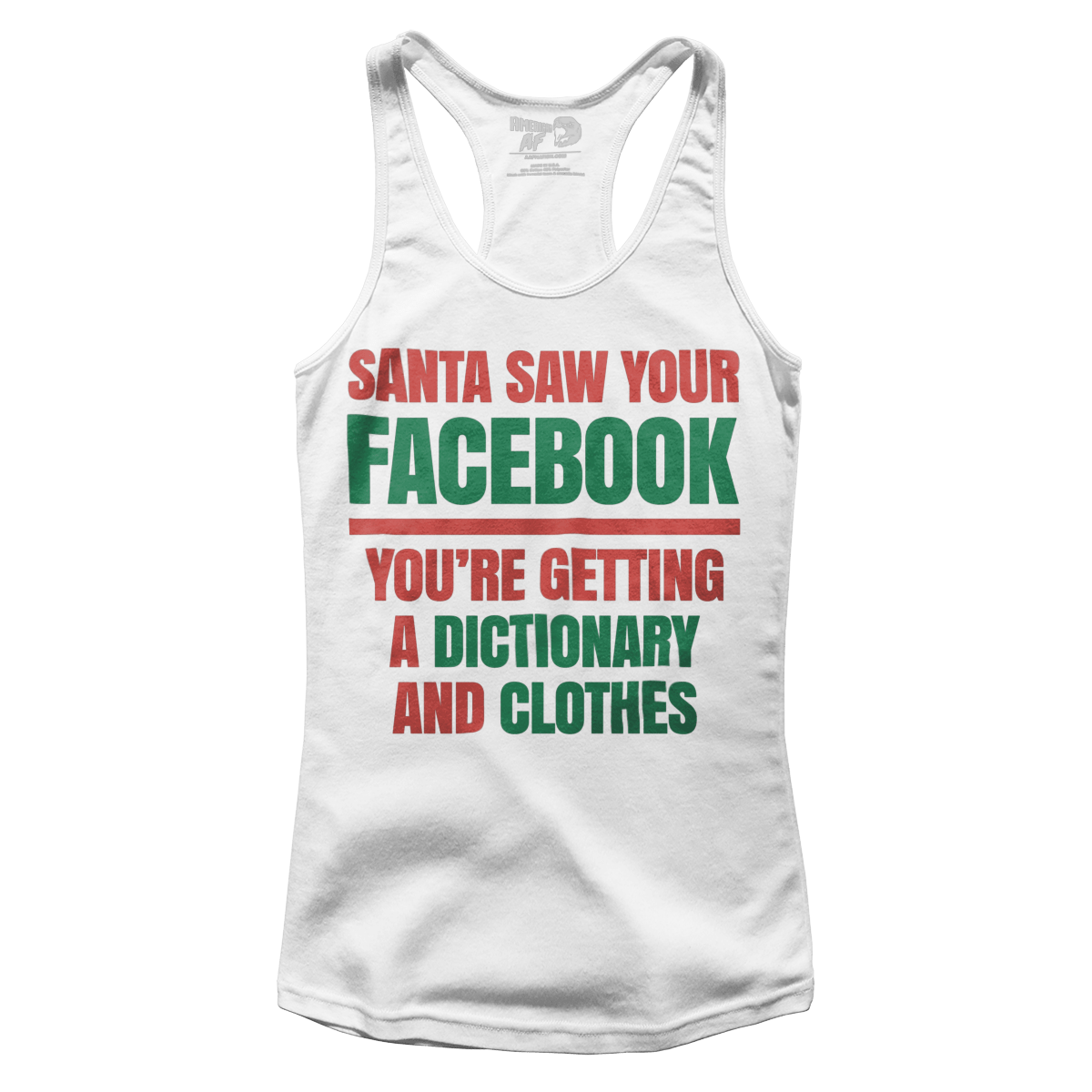 Santa Saw Your Facebook (Ladies)