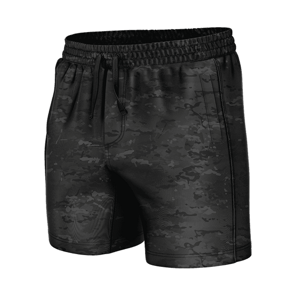 Blackout Camo Swim Trunks | American AF - AAF Nation