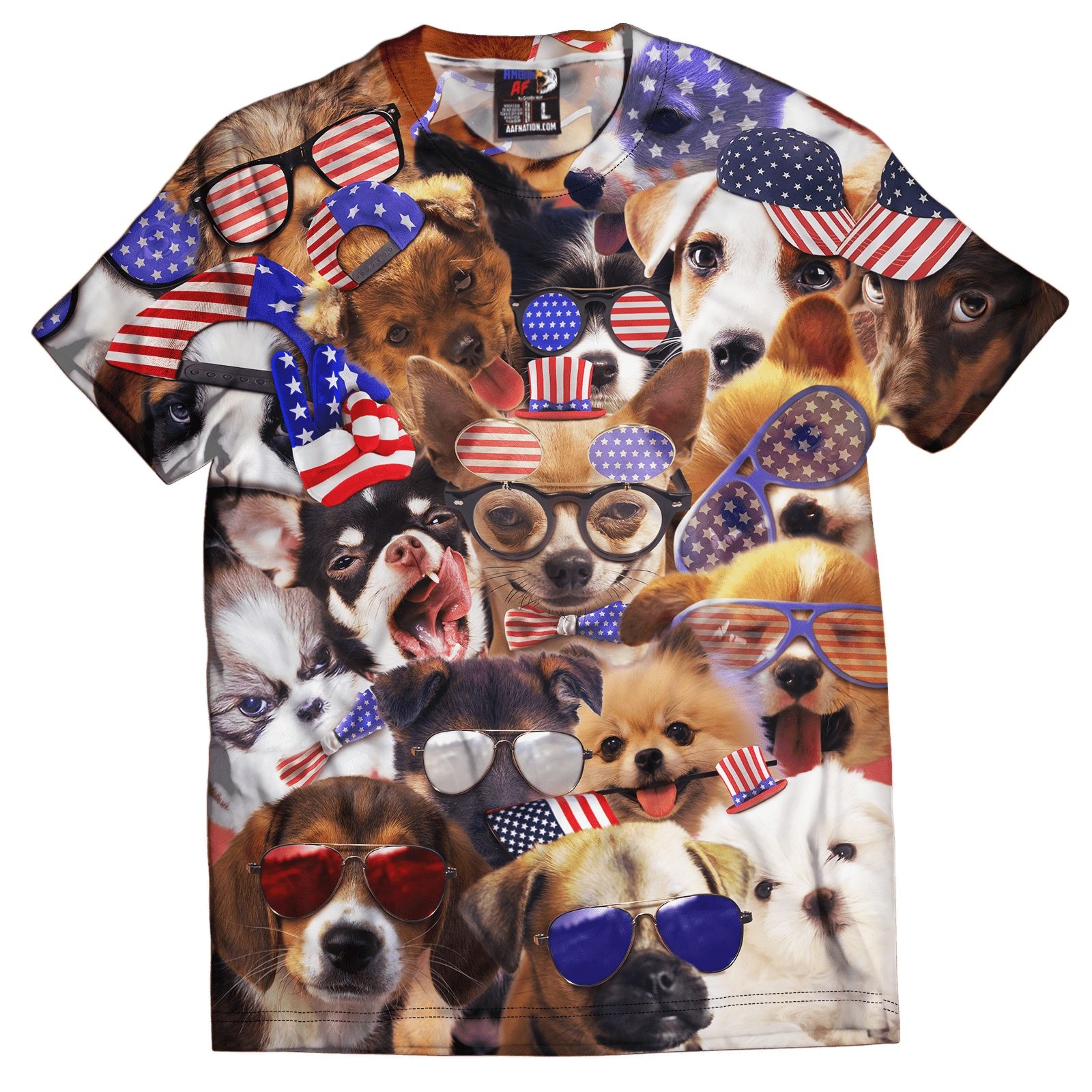 Dye-Sub T-Shirt / XS Dogs Fourth