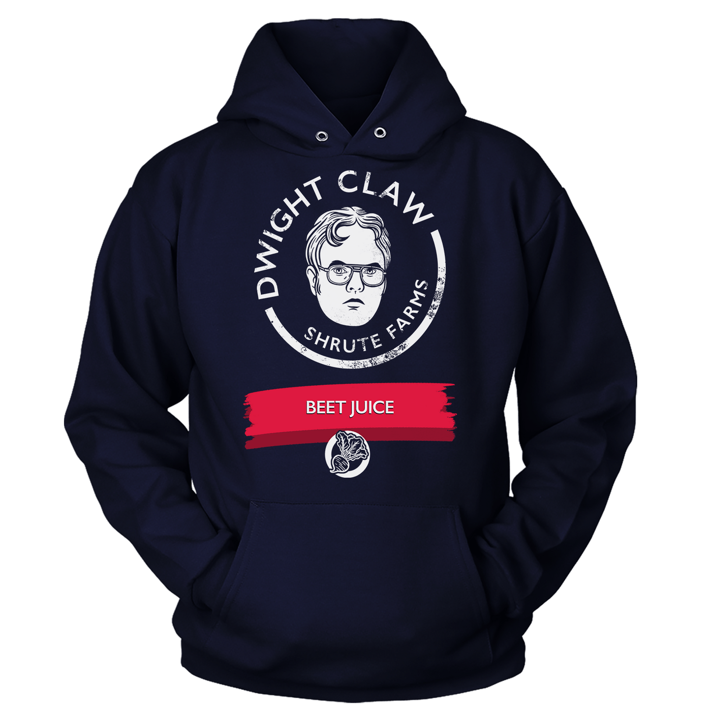 T-shirt Unisex Hoodie / Navy / 5XL Dwight Claw