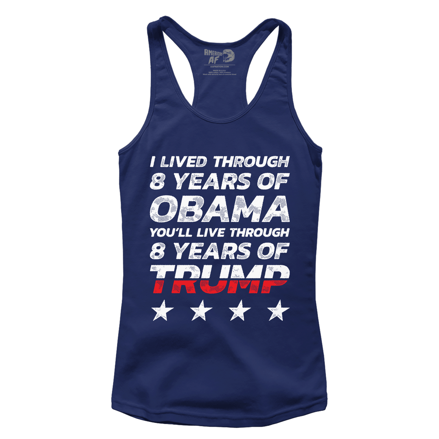 T-shirt Premium Ladies Racerback Tank / Navy / XS You'll Live (Ladies)