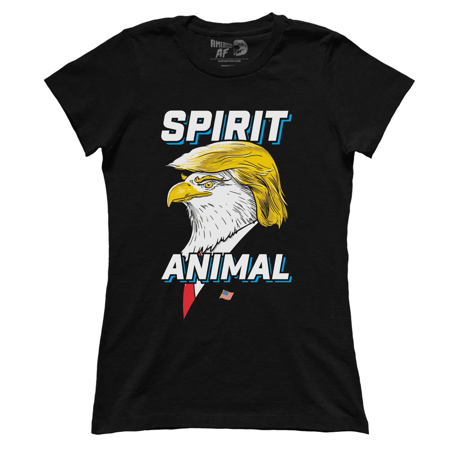 T-shirt Spirit Animal (Trump Eagle) (Ladies)