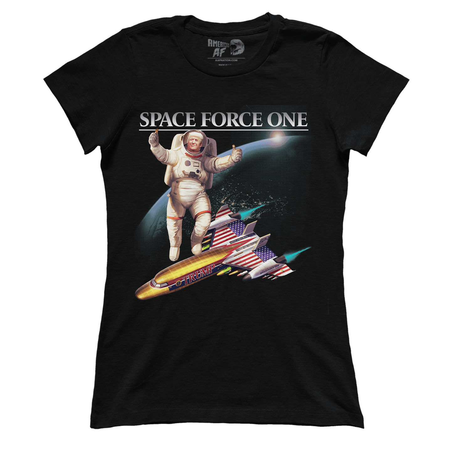 T-shirt Trump Space Force One (Ladies)