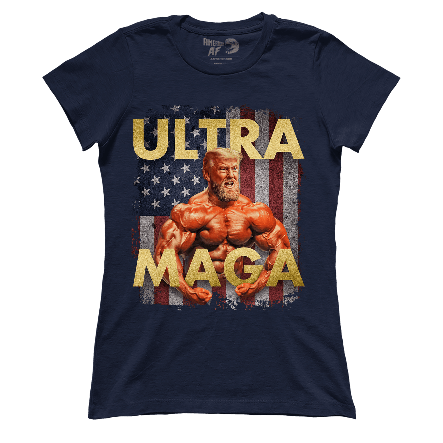 T-shirt Premium Ladies Tee / Navy / XS Trump Buff Ultra MAGA (Ladies)