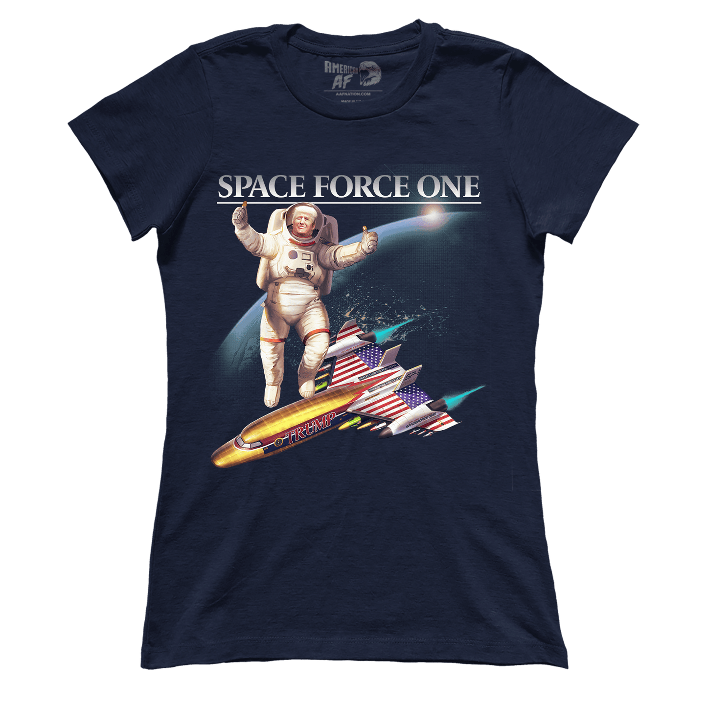 T-shirt Trump Space Force One (Ladies)