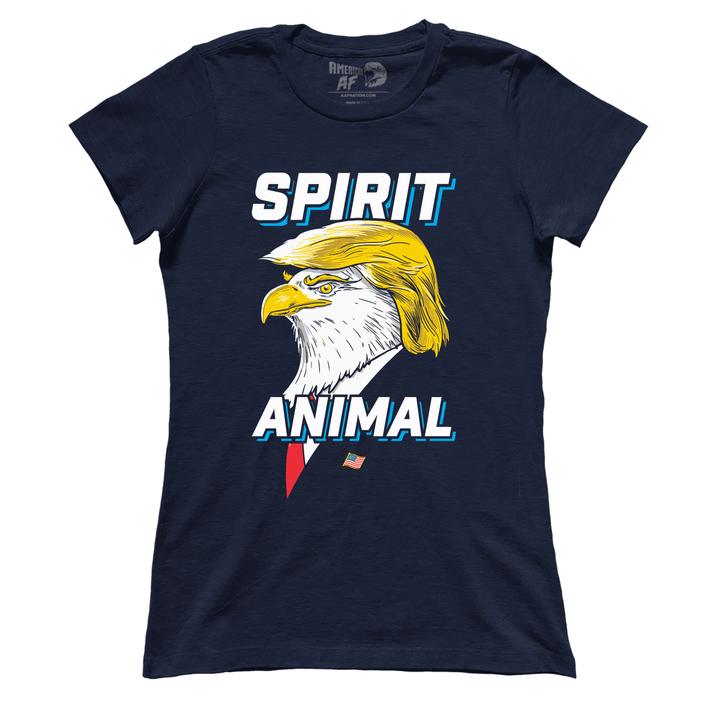 T-shirt Spirit Animal (Trump Eagle) (Ladies)