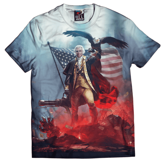Dye-Sub T-Shirt / SMALL George Warshington