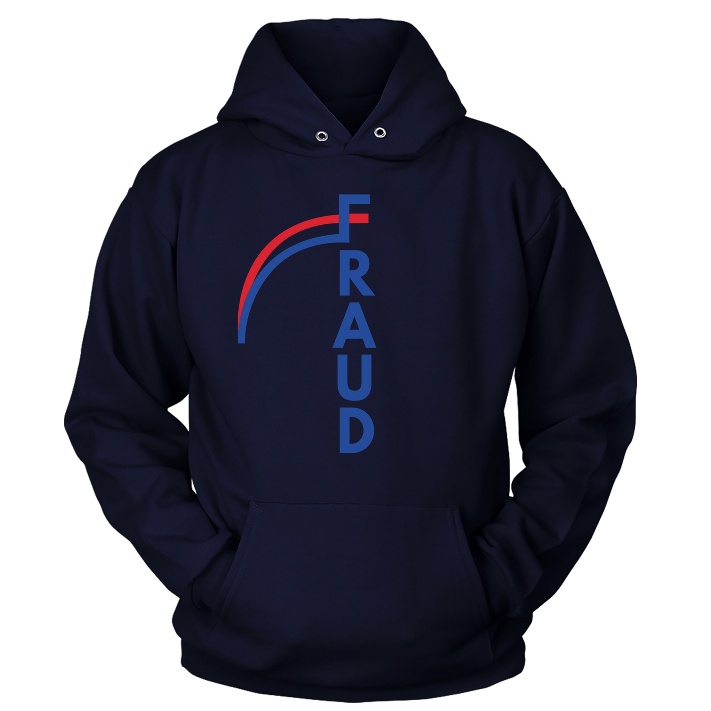 T-shirt Unisex Hoodie / Navy / S Fraud