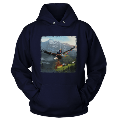 Dye-Sub Unisex Hoodie / Navy / S Trump Neverending Story