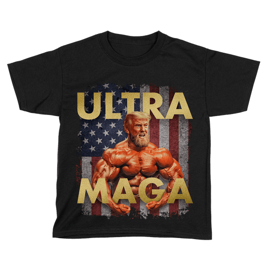 T-shirt Premium Youth Shirt / Black / YXS Trump Buff Ultra MAGA - Kids