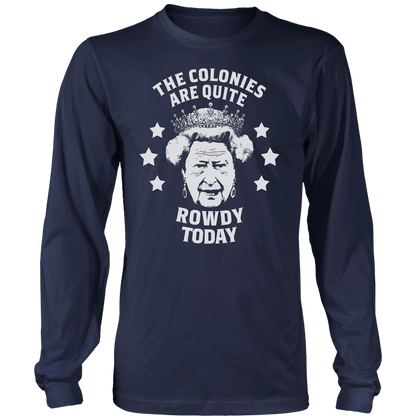 T-shirt Mens Long Sleeve / Navy / S Rowdy Today