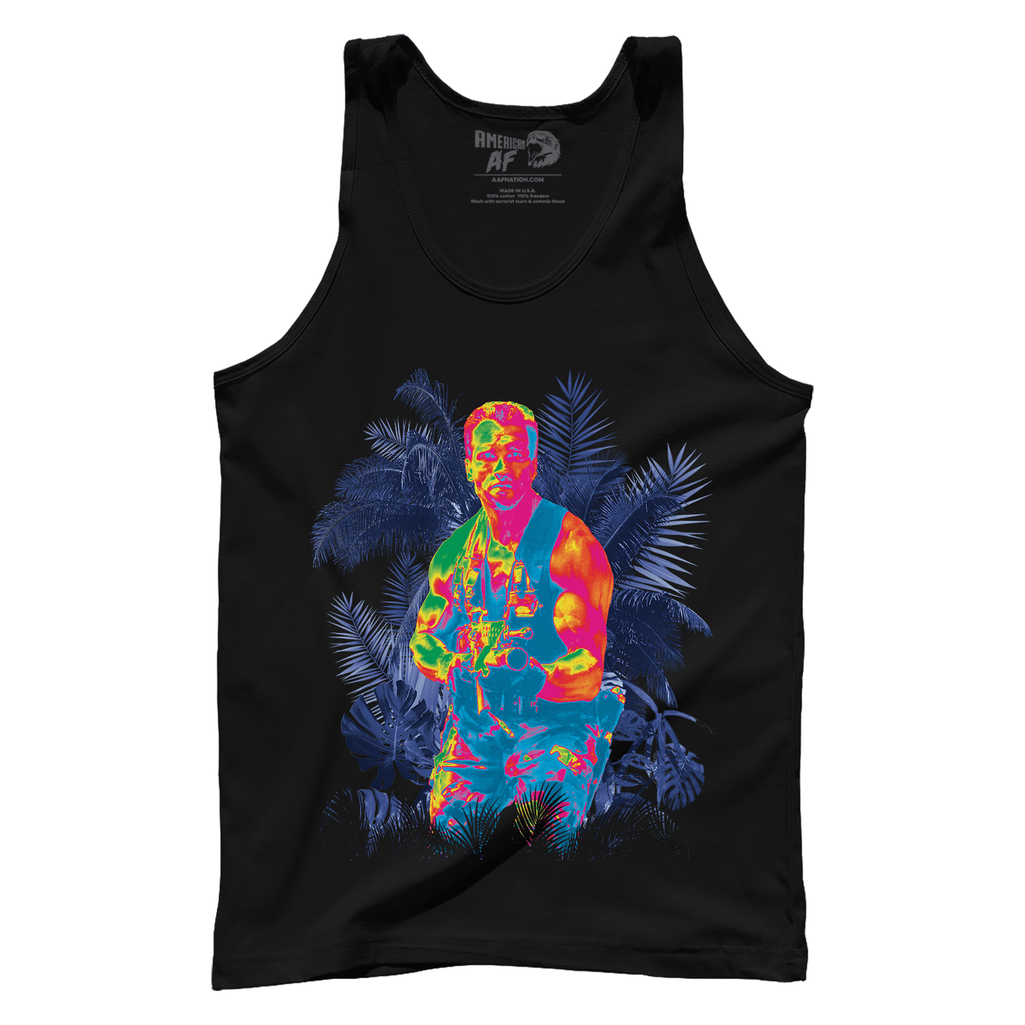 T-shirt Premium Mens Tank / Black / S Predator Vision V1