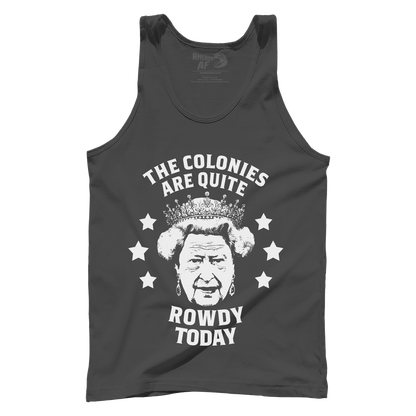 T-shirt Premium Mens Tank / Dark Gray / S Rowdy Today