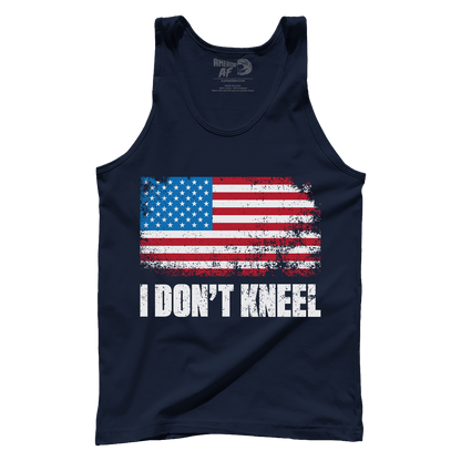 T-shirt Premium Mens Tank / Navy / S I Don't Kneel