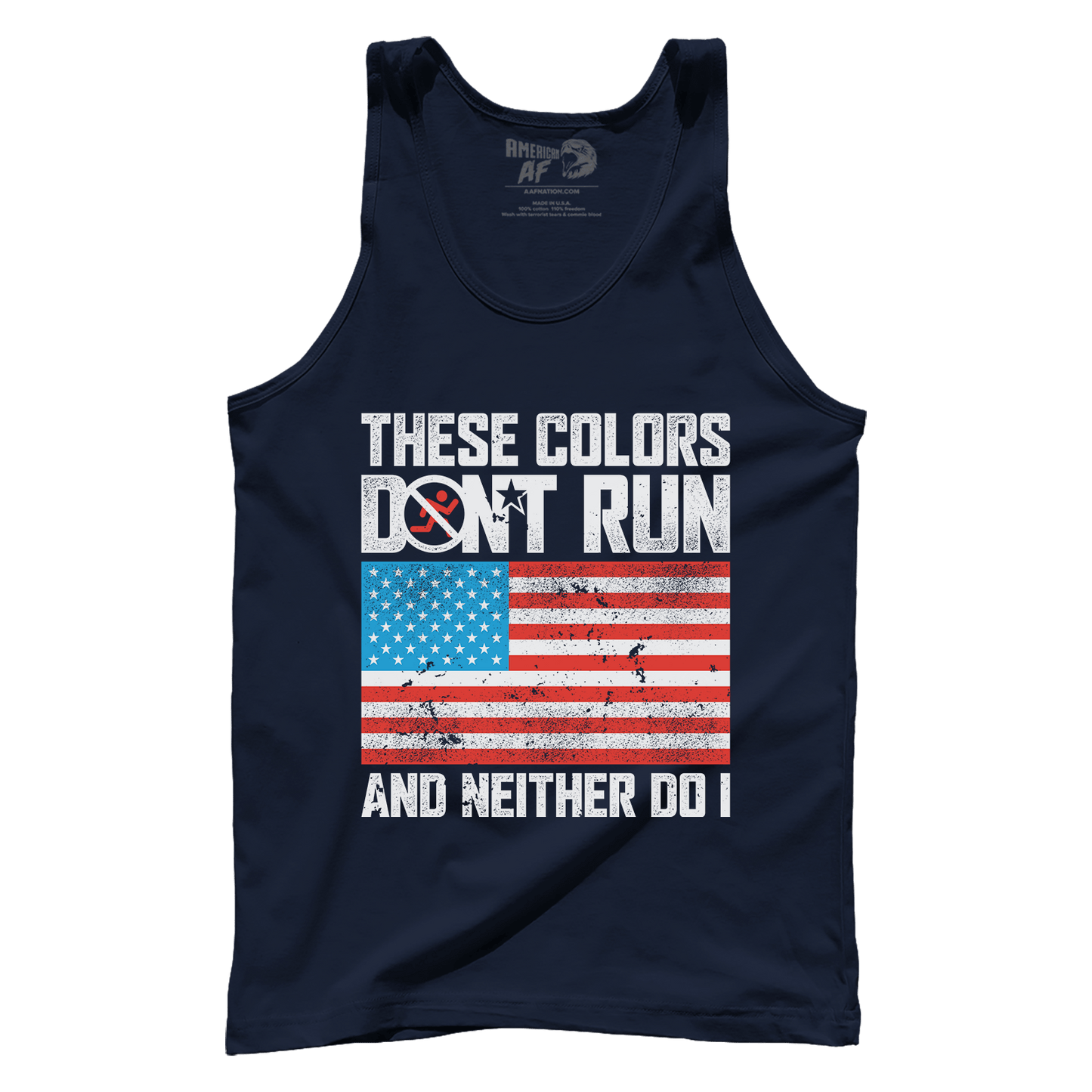 T-shirt Premium Mens Tank / Navy / S These Colors Don't Run V3