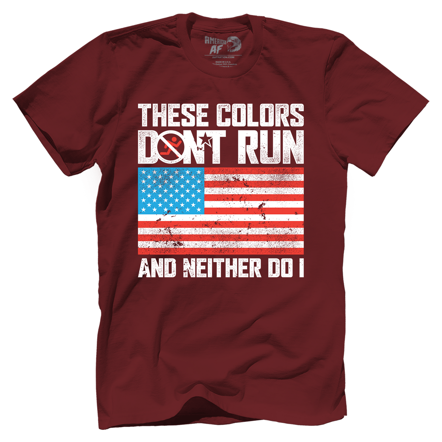 T-shirt Premium Mens Shirt / Maroon / XS These Colors Don't Run V3