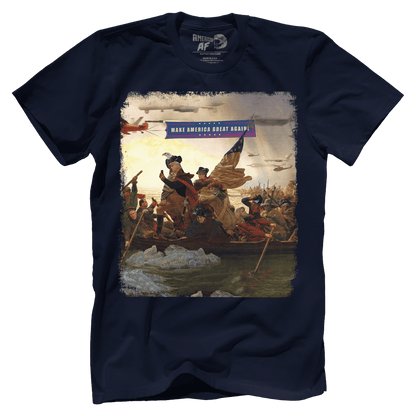 Dye-Sub Trump Crossing Delaware