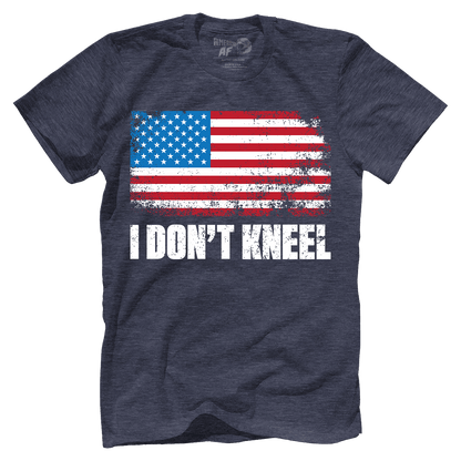 T-shirt Premium Mens Triblend Shirt / Navy / S I Don't Kneel