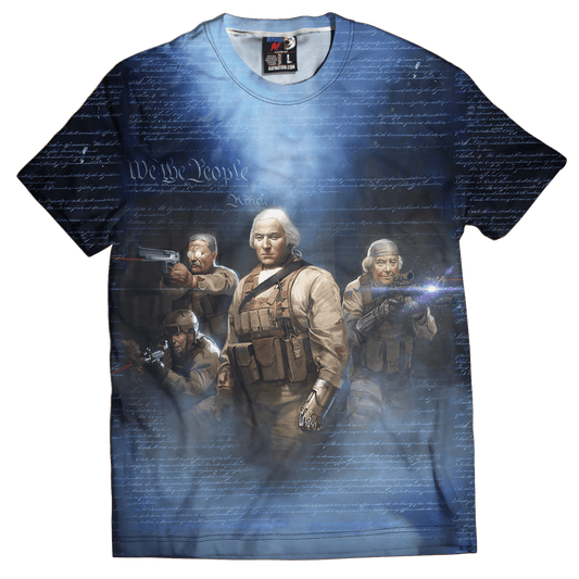 Dye-Sub T-Shirt / SMALL Seal Team 1776