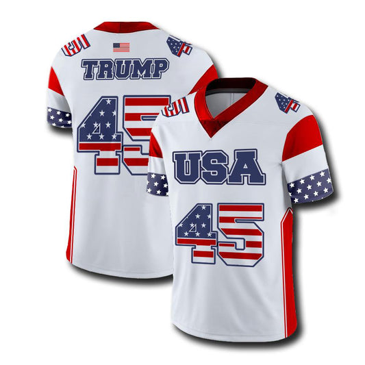 Shirt SMALL Trump #45 Football Jersey